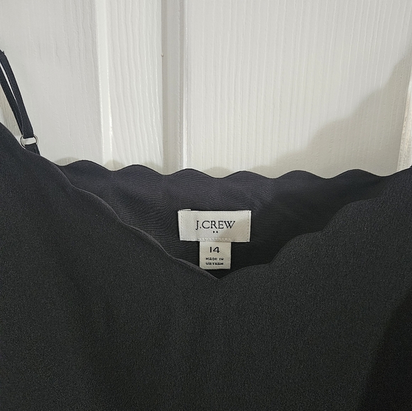 NWOT J.Crew Factory Scalloped Trim Cami - Picture 3 of 9